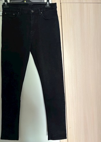 Siyah Regular Slim erkek Kot Pantolon
