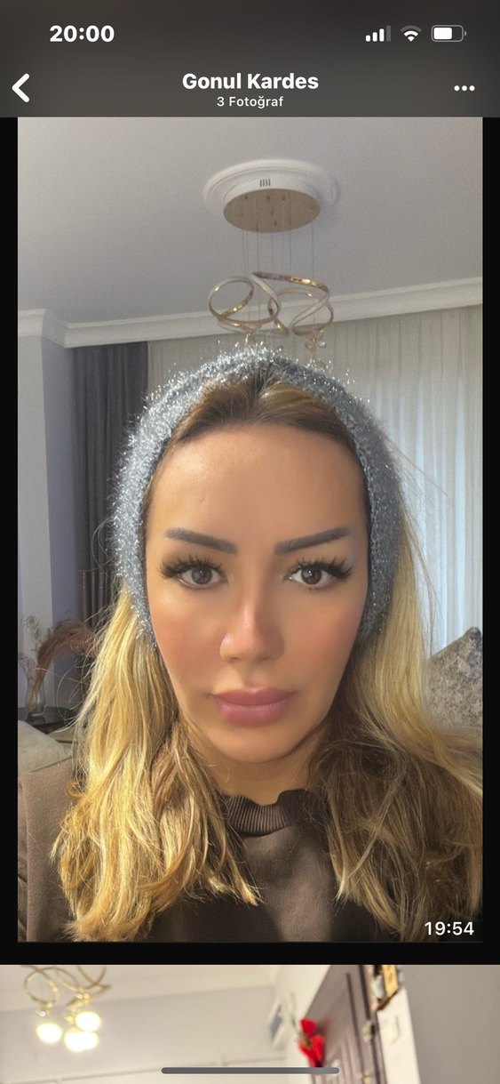 Gri Örgü Kadın Saç Bandı - Görsel 2