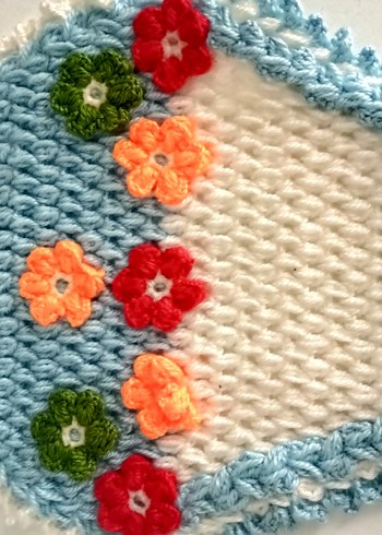 2'li Renkli Örgü Banyo lifi - Görsel 2