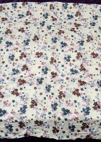 Çiçek Desenli Bohem Kadın Şal - Görsel 3