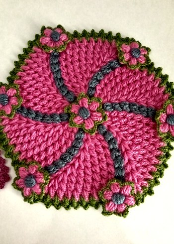 2'li El Yapımı Örgü banyo lifi - Görsel 3