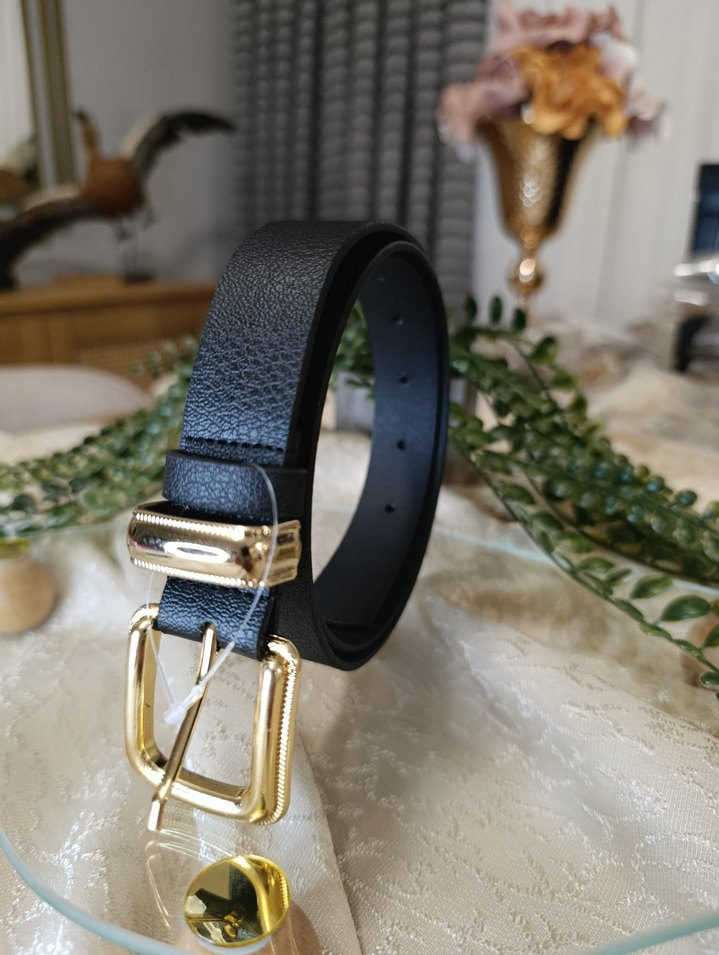 7 farklı renk Parlak Deri Kadın Kemer - Görsel 3