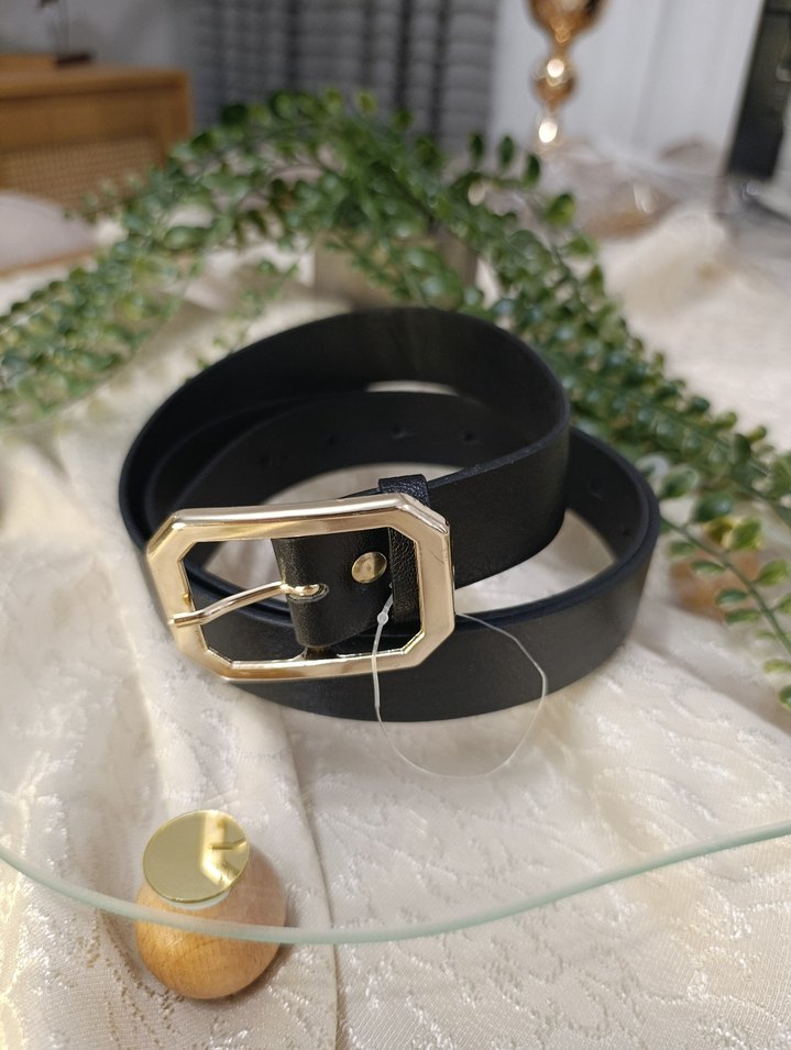 4 farklı renk  Deri Tokalı Kemer - Görsel 2