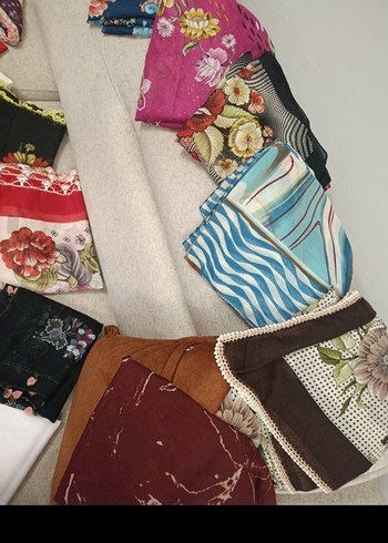 Yazmalar işlemeli ve islemesiz toplu fiyat - Görsel 7