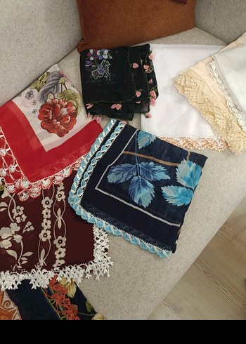 Yazmalar işlemeli ve islemesiz toplu fiyat - Görsel 6