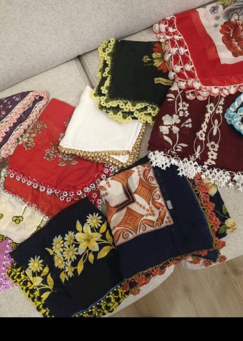 Yazmalar işlemeli ve islemesiz toplu fiyat - Görsel 5