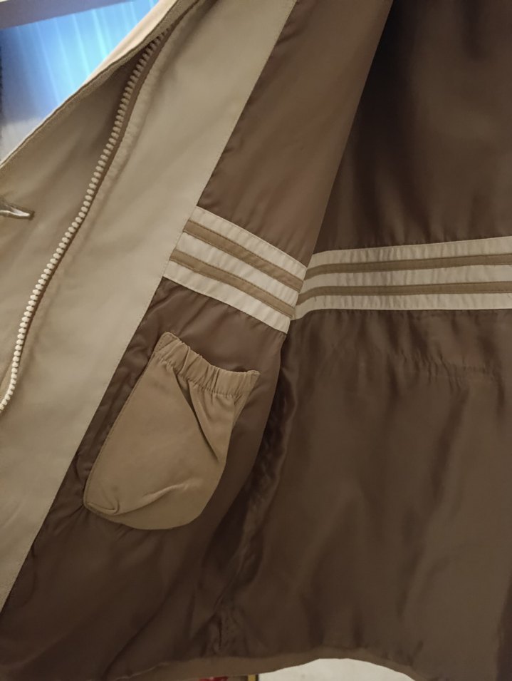 Bej Midi Kadın Ceket Düğmeli ve Rahat - Görsel 4