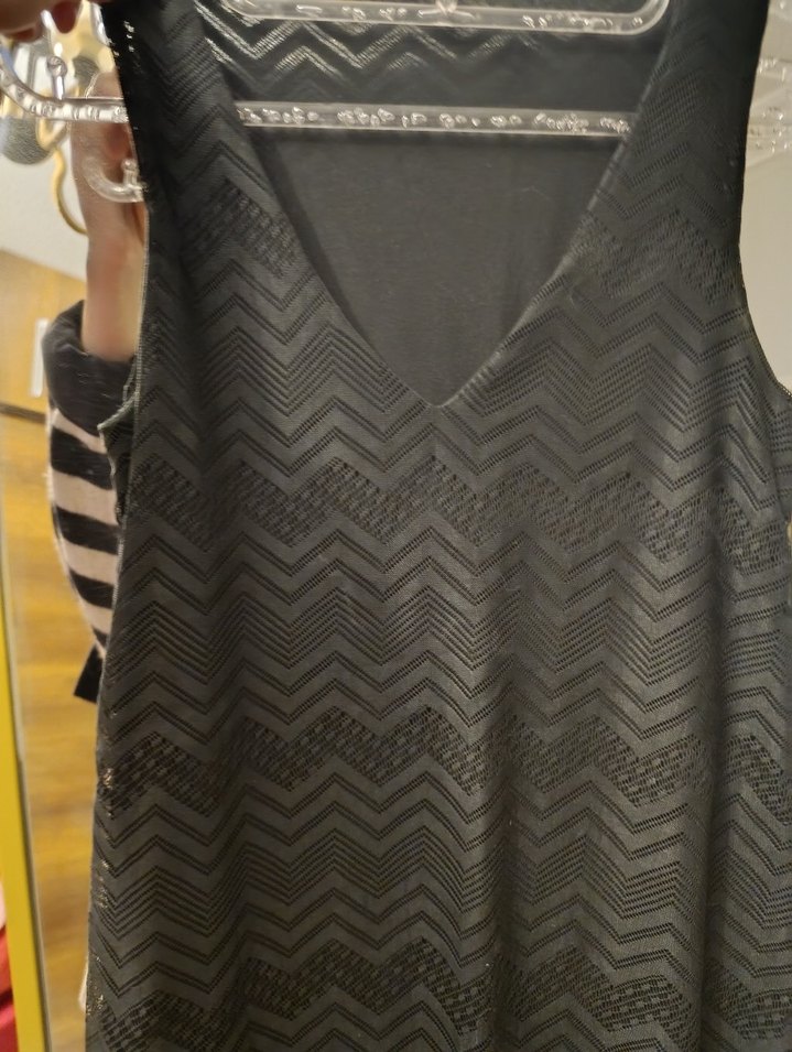 Püsküllü Bohem Siyah Midi Elbise - Görsel 4