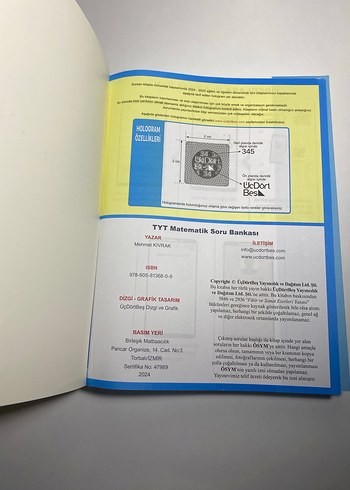  345 2024 TYT Matematik Soru Bankası SIFIR