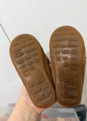 Kahverengi Süet Fiyonk Detaylı Erkek Çocuk Ayakkabısı - Görsel 2