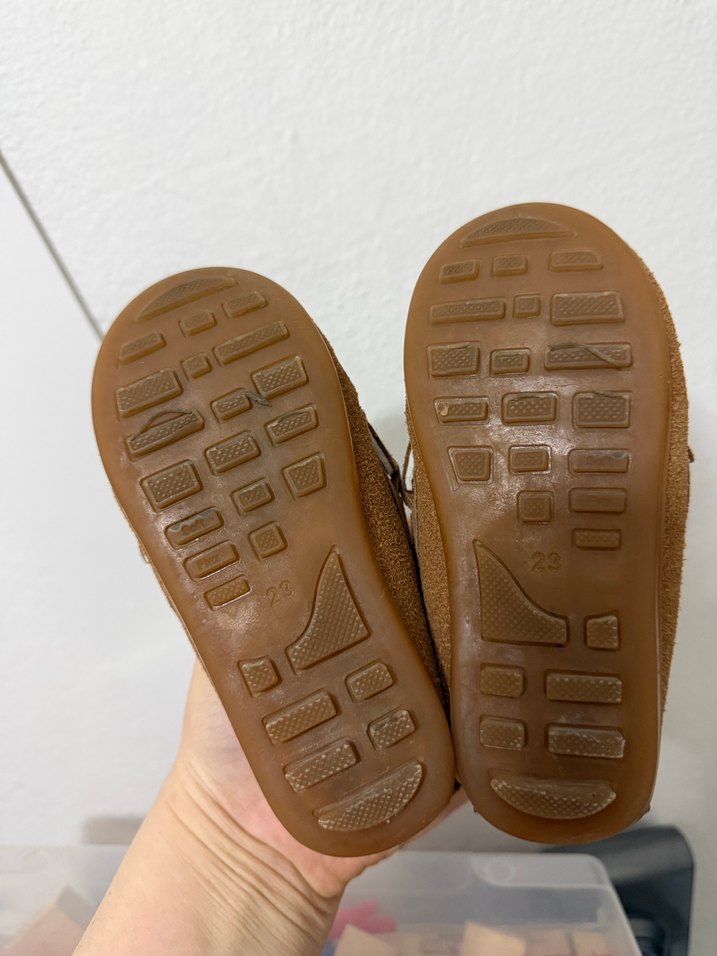 Kahverengi Süet Fiyonk Detaylı Erkek Çocuk Ayakkabısı - Görsel 2