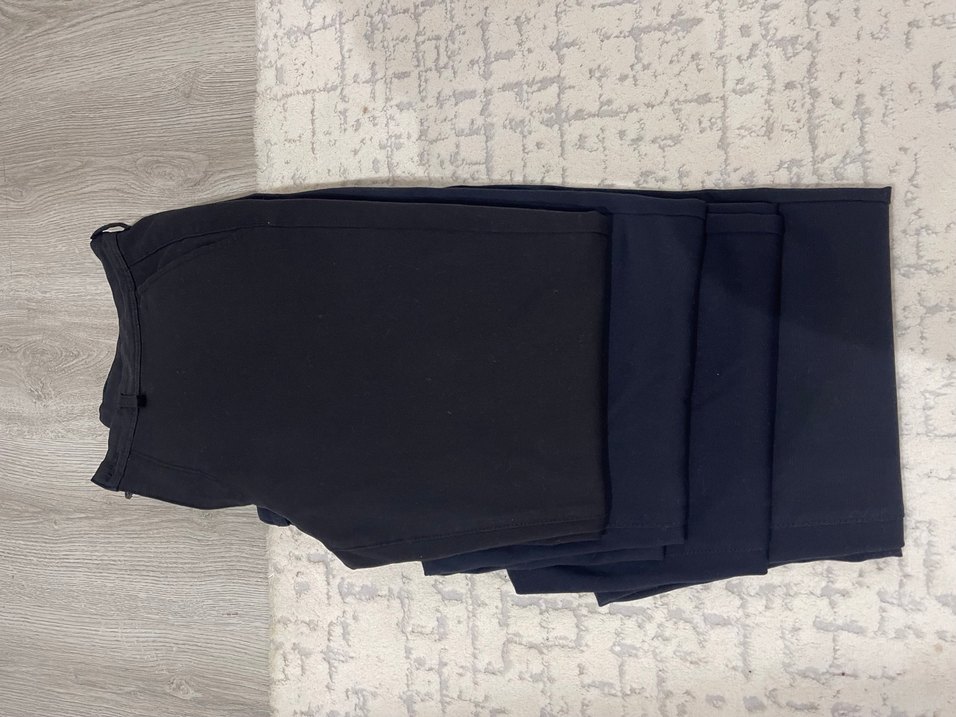 Erkek Lacivert Midi Kumaş Pantolon - Görsel 2