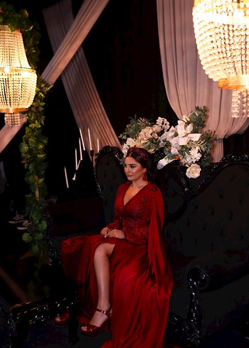Nine West Bordo Parlak Platform Topuklu Kadın Ayakkabı