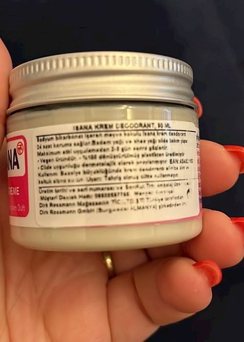 Isana 24 Saat Kadın Deodorant Kremi - Görsel 2