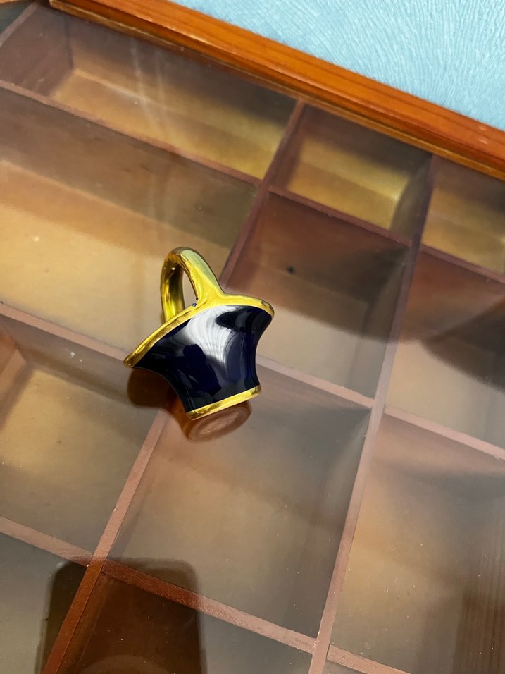 Minyatür limoges sepet - Görsel 2