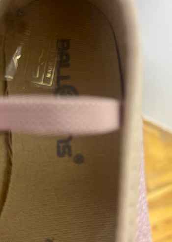 Kız Çocuk Pembe Fırfırlı Babet Ayakkabı - Görsel 3