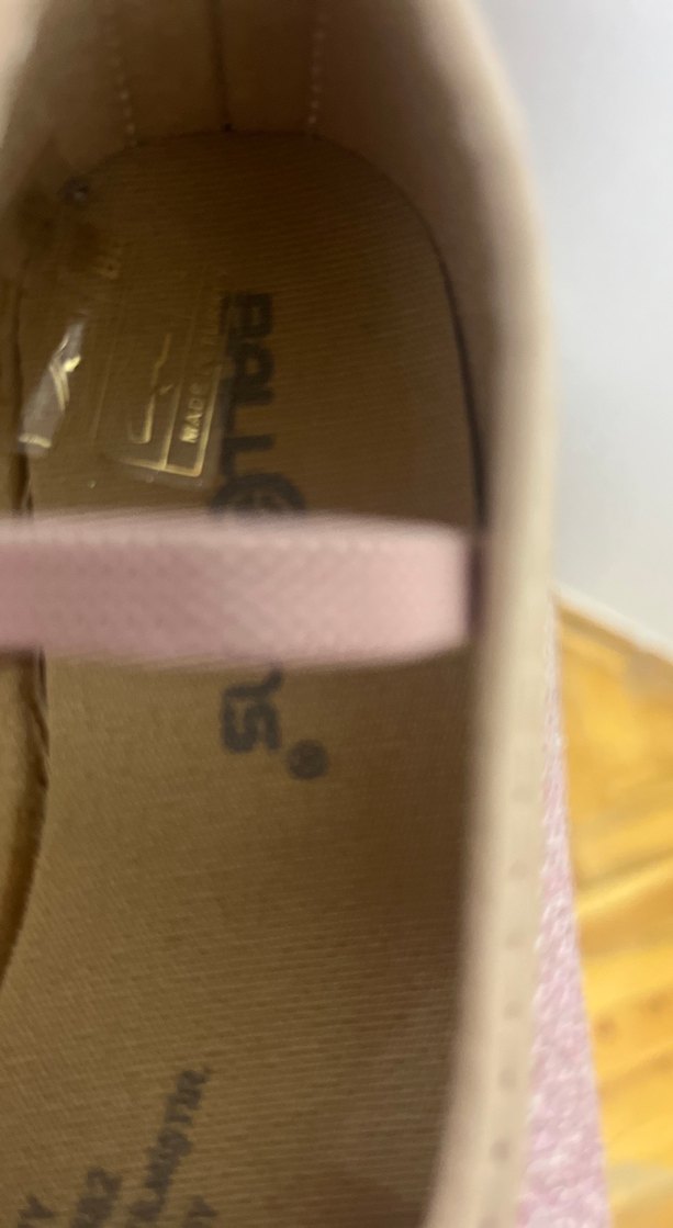 Kız Çocuk Pembe Fırfırlı Babet Ayakkabı - Görsel 3