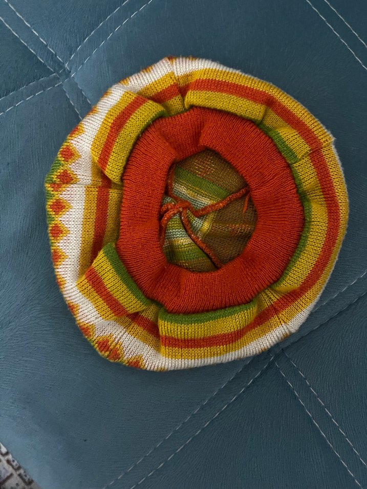 Nakışlı Çok Renkli şapka - Görsel 3
