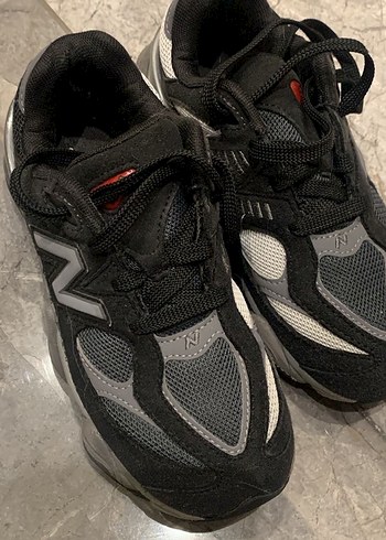 34 Beden NEW BALANCE ÇOCUK Gri Bağcıklı Spor Ayakkabı