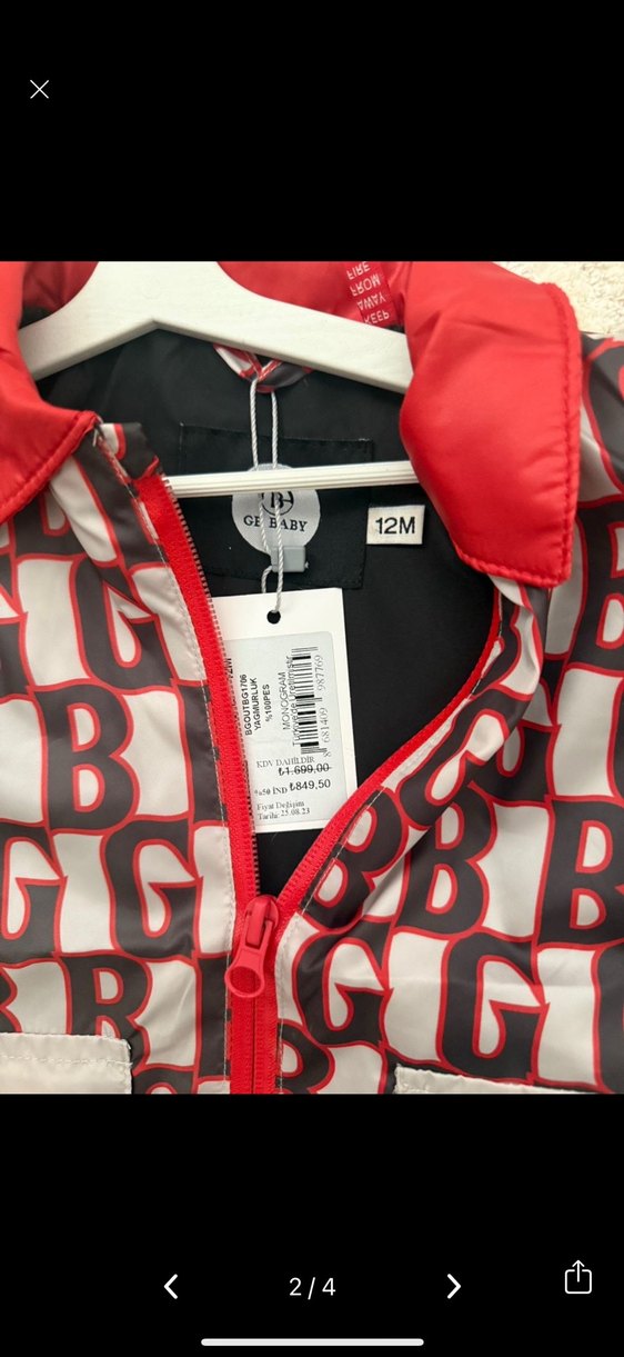 B&G ETİKETLİ ÜRÜN 12 AYA UYGUN YAĞMURLUK - Görsel 2