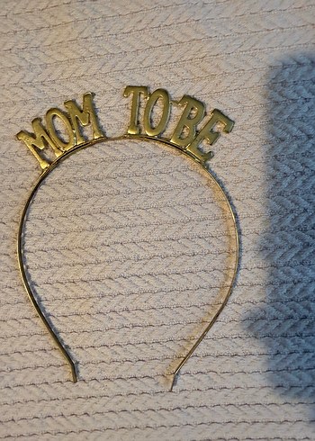 Altın Renkli 'Mom To Be' Taç Saç Aksesuarı - Görsel 2