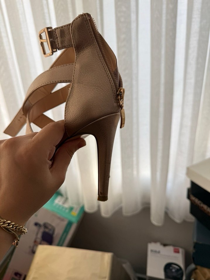 Önü açık topuklu ayakkabı 40 numara - Görsel 2