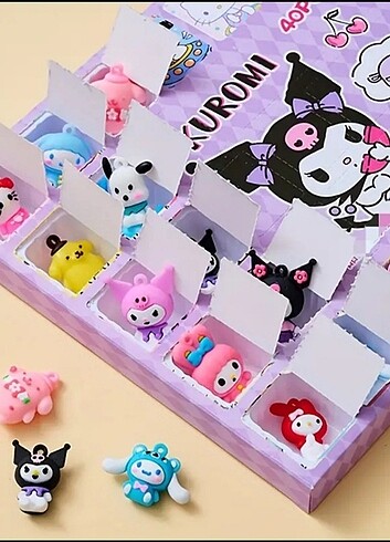 Sanrio 40lı süpriz anahtarlık charm kutusu
