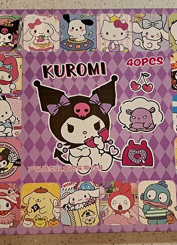 Beden Renk Sanrio 40lı süpriz anahtarlık charm kutusu