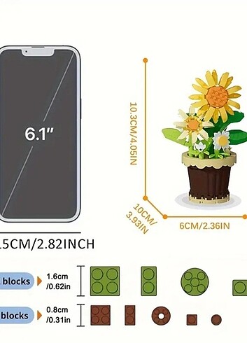 Diğer Mini çiçek lego