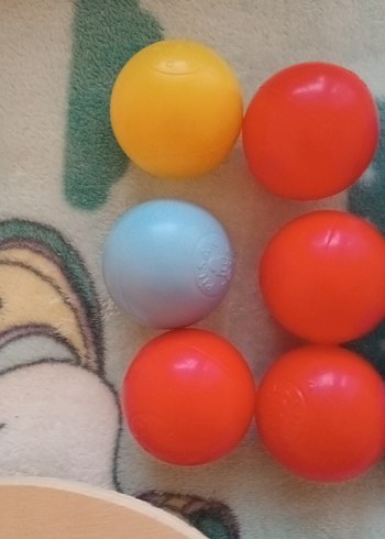 Renkli Plastik Oyun Topları Seti 15 adet - Görsel 6