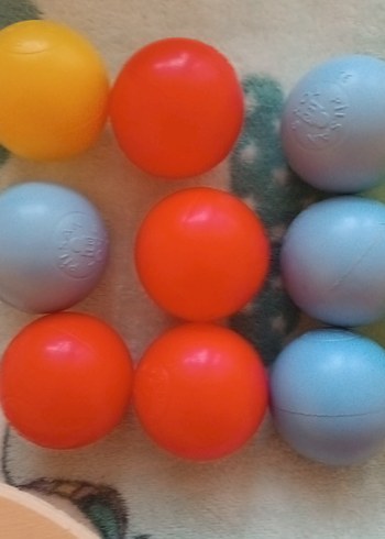 Renkli Plastik Oyun Topları Seti 15 adet - Görsel 5