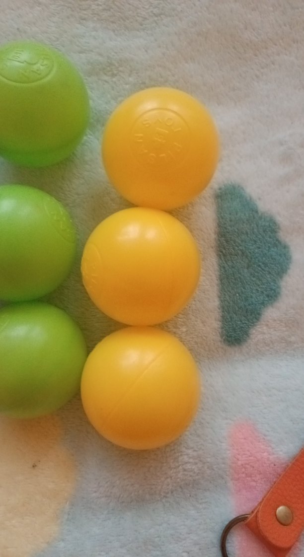 Renkli Plastik Oyun Topları Seti 15 adet - Görsel 2