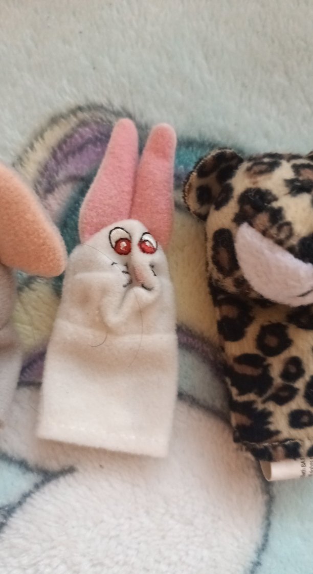 Pastel Renkli Hayvan Parmak Kuklaları - Görsel 4