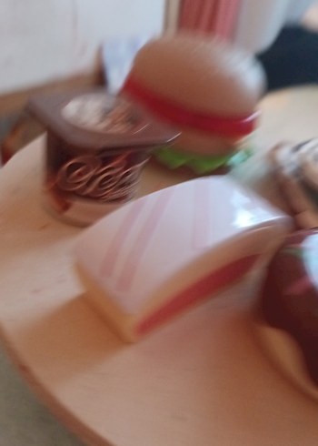 Renkli Plastik Oyuncak Yiyecek Seti - Görsel 5