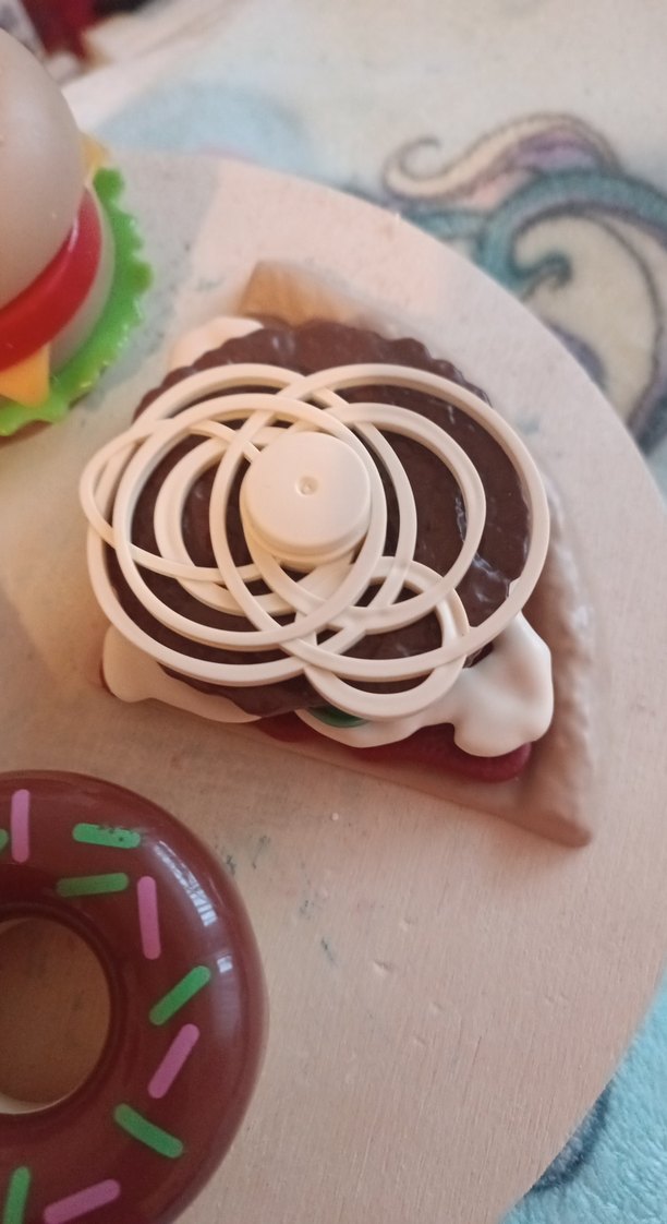 Renkli Plastik Oyuncak Yiyecek Seti - Görsel 3