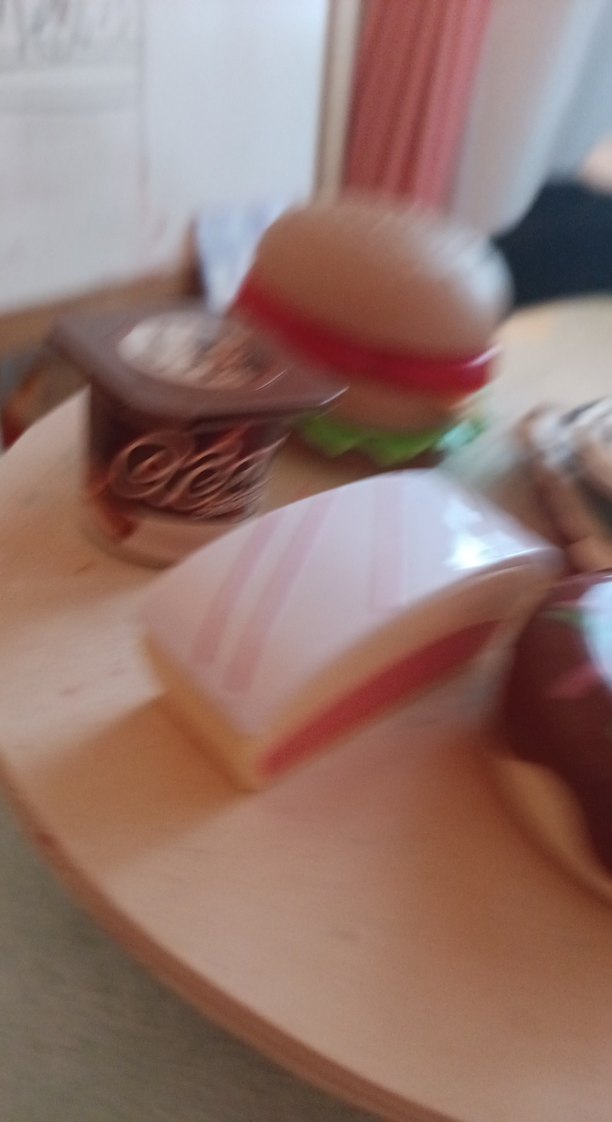 Renkli Plastik Oyuncak Yiyecek Seti - Görsel 5