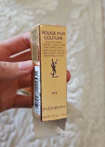 Yves Saint Laurent Parlak Bej Ruj N14