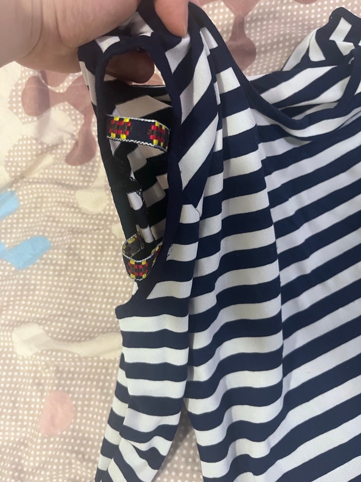 Kadın Çizgili Uzun Kollu Bluz - Görsel 2