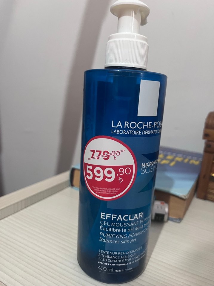 La Roche-Posay Effaclar Köpük Yüz Temizleyici - Görsel 3