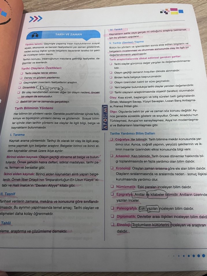 TYT Sosyal Bilimler ve fen bilimleri  Konu Özet Kitapları - Görsel 2