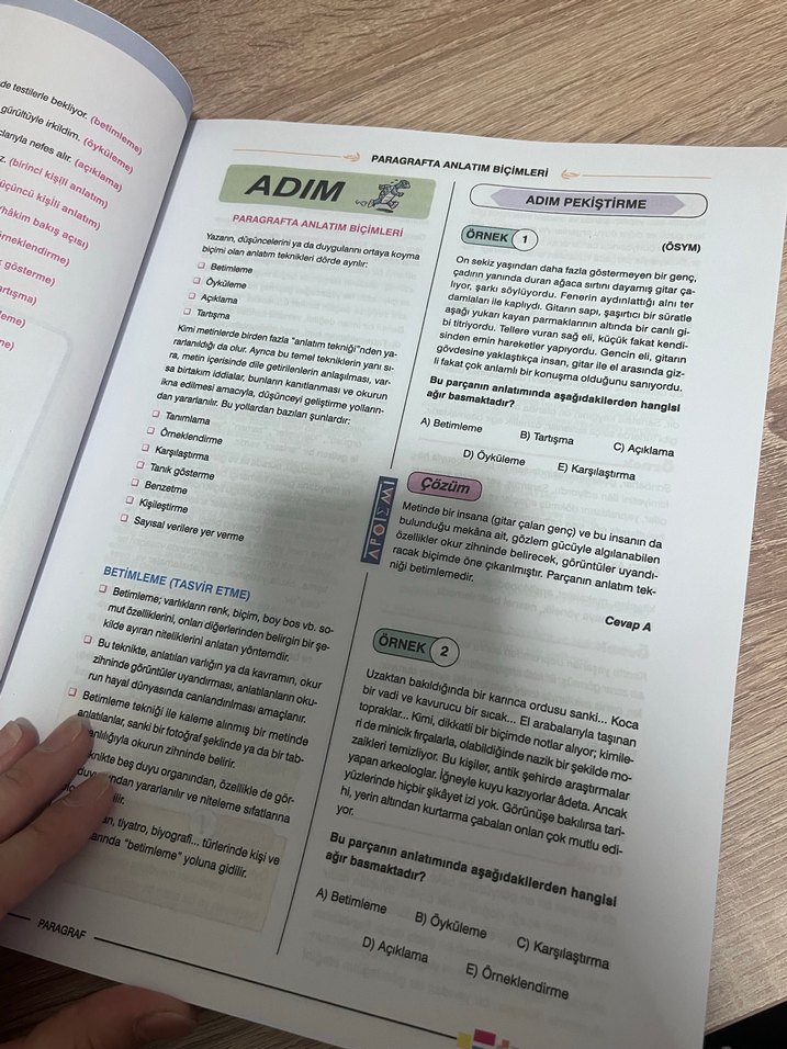 APOTMİ Paragraf Konu Anlatımlı Soru Bankası - Görsel 3