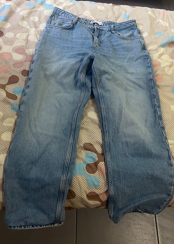 Mavi Loose Fit Kadın Denim Midi Pantolon - Görsel 2