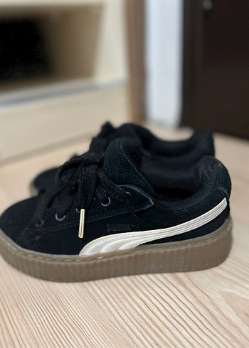 Puma Siyah Suet Sneaker