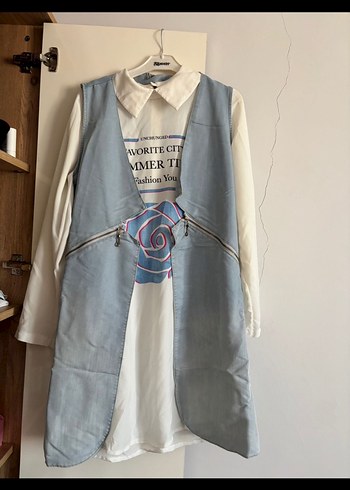 Zara Kot yelek tunik takım