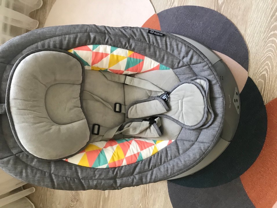 Gri Bebek Ana Kucağı 3 Kademe Sırt Ayarlı - Görsel 2