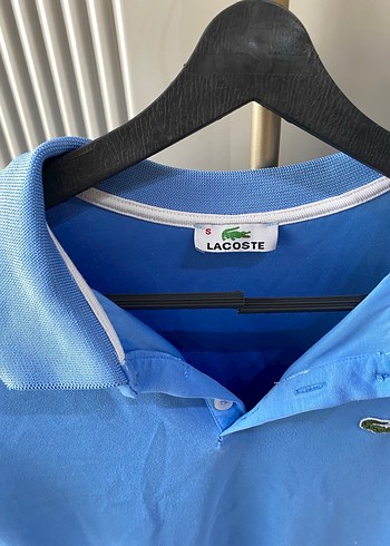 Mavi Kısa Kollu Polo yaka elbise - Görsel 2