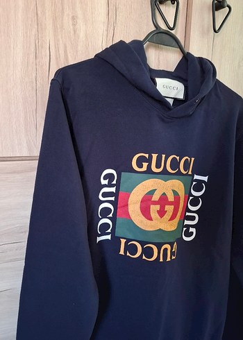 Unisex Lacivert Baskılı Sweatshirt