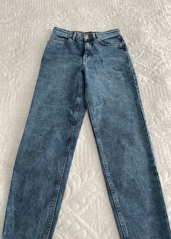 Kadın Normal Boy Geniş Kesim Jean