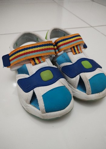 Erkek Çocuk Çok Renkli Cırt Cırtlı Spor Sandalet