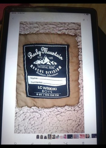 Erkek Çocuk Gri Kapüşonlu Düğmeli Kaban - Görsel 5